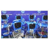 GE V100 Lotof 6 Dinamap Patient Monitors On Rollin