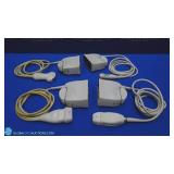 Philips C5-1, X3-1 Lot of 4 Various Ultrasound Pro