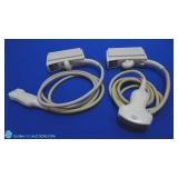 Acuson 4C1, 4V1 Lot of 1 Cardiac & 1 Abdominal Ult