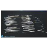 Aesculap MD474 Lot of Bruns Bone Curettes & Other