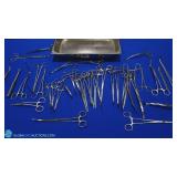 Aesculap Lot of Forceps & Various Surgical Instrum