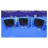 GE V100 Lot of 3 Carescape, Dinamap Masimo SET Pat