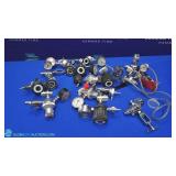 Western Medica Lot of Compressed Gas Regulators &