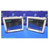 Philips IntelliVue MP70 Lot of 2 Patient Monitors(