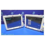 Philips IntelliVue MP70 Lot of 2 Patient Monitors(