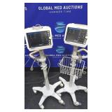 Philips Sure Signs VM6 Lot of 2 Patient Monitors O