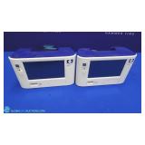 Covidien Nellcor Lot of 2 Pulse Oximeters/ Bedside