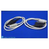 Acuson V4C, V2 Lot of 2 Cardiac Ultrasound Probes(