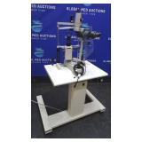 Nidek SL-1600 Slit Lamp On Rolling Table (Table Do