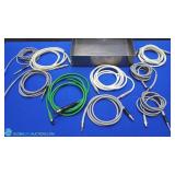 Stryker, Wolf, ETC. Lot of Fiber Optic Light Cable