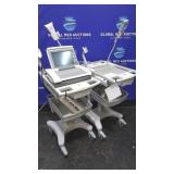 GE MAC 5500 HD Lot of 1 Patient Monitor On Rolling