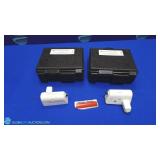 GE Capnoflex Lot of 2 LF CO2 Modules w/ Hard Case(