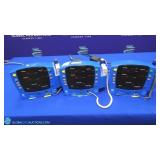 GE V100 Lot of 3 Carescape, Dinamap Masimo SET Pat