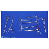 Sklar Lot of Angled Forceps & Other Surgical Instr