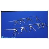 Aesculap FF717 Lot of Punch Surgical Instruments(9