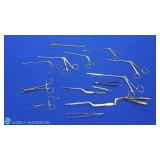 V. Mueller SU2905 Lot of Towel Clamps & Other Surg