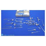 R.Wolf 8860.05 Lot of Small Joint Arthroscopes & O