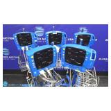GE V100 Lotof 5 Dinamap Patient Monitors On Rollin