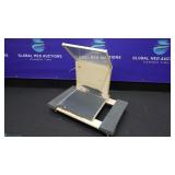 Lead Glass Table Top Shield For Use in a Nuclear