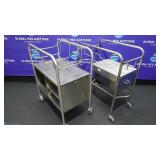 Blickman 1118049000 Lot of 2 Blickman Stainless St