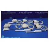 Philips Qty.6 Ultrasound Probes (C10-3v (x2), L9-3