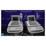 GE MAC 5500 Lot of 2 ECG Machines On Rolling Stand