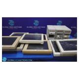 GE MD15T Lot of 9 Medical Monitors & Module Racks(