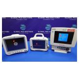 GE, Veris Medrad, Dash 3000, 4000 Lot of 3 Patient