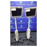 Storz Sc-SX19-A1A11 Lot of 2 Medical Displays On R