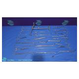 Codman 37-4015 Lot of Angled Jaw Clamp & Other Sur