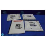 Physio Control Lifepak 20 Lot of 4 Operating Inste