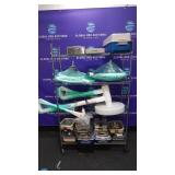 ALM, Medtronic, Etc. Rack Of O.R. Lights & Sterili
