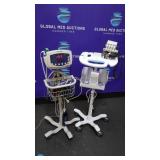Welch Allyn 4800-60 Patient Monitor w/ 2 Rolling S