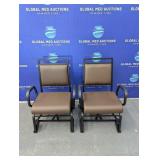 Comfortex T2 Brown Wheeled Swivel Chairs