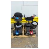 Lot of 2 EV Rider Mobility Scooters