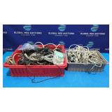 Assorted Leads, Connectors & Power Sources for