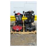 Lot of 2 EV Rider Mobility Scooters