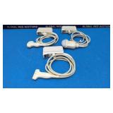 Lot of 3 Acuson Probes