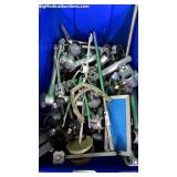 Lot of Mixed Hospital Bed Clamps,Arms & Stainless