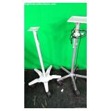 HP M1180A Lot of 2 Rolling Stands for Record Monit