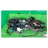 Lot of Mixed Power Source Cables