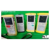 Nellcor N-20PE Lot of 4 Handheld Pulse Oxymeters