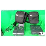 Respironics REMStar M Series Lot of 2 CPAPs w/ Car