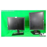 Barco Lot of (2) Computer Monitors (No Power Suppl