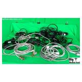 Lot of Various Length Hospital Grade Power Cords