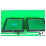 Elo ET1215L Lot of 2 LCD Monitors (No Power Supply Elo ET1215L Lot of 2 LCD Monitors (No Power Supply