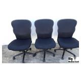 JW 94Y9818 Lot Of 3 Office Star Mesh Task Chair (