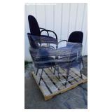 Nightingale Inc Pallet of 5 Dark Purple Office Cha Nightingale Inc Pallet of 5 Dark Purple Office Cha