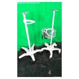 Stryker GCX Lot of 2 Polymount Rolling Stand for E