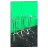 Pedigo Lot of 3 Multi-Level Mayo Tray Stands